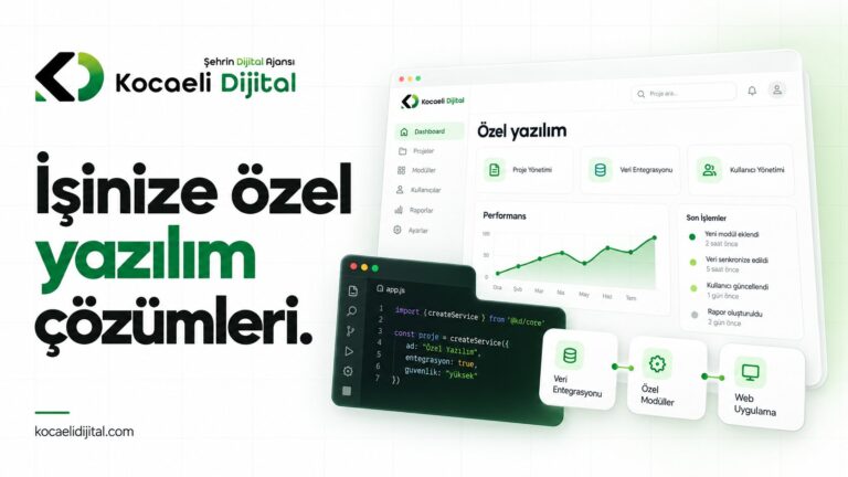 Kocaeli'de Arama Motoru Optimizasyonu Danışmanlığı